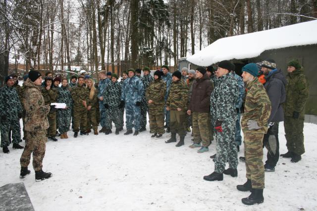 Соревнования по пейнтболу Десеновское